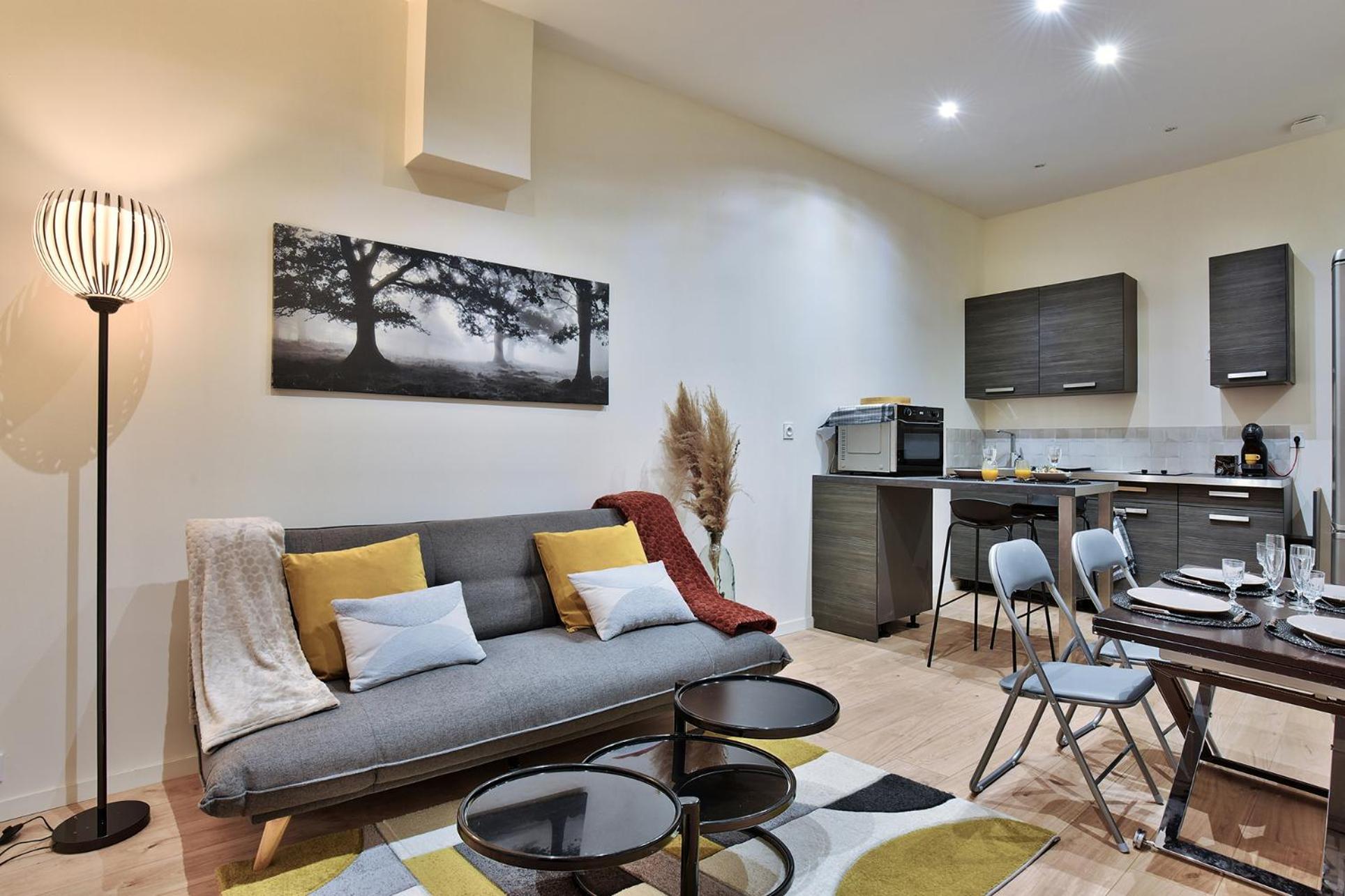 L'Appart Chic - Terrasse - Proche Lyon & Tram Βιλερμπάν Εξωτερικό φωτογραφία