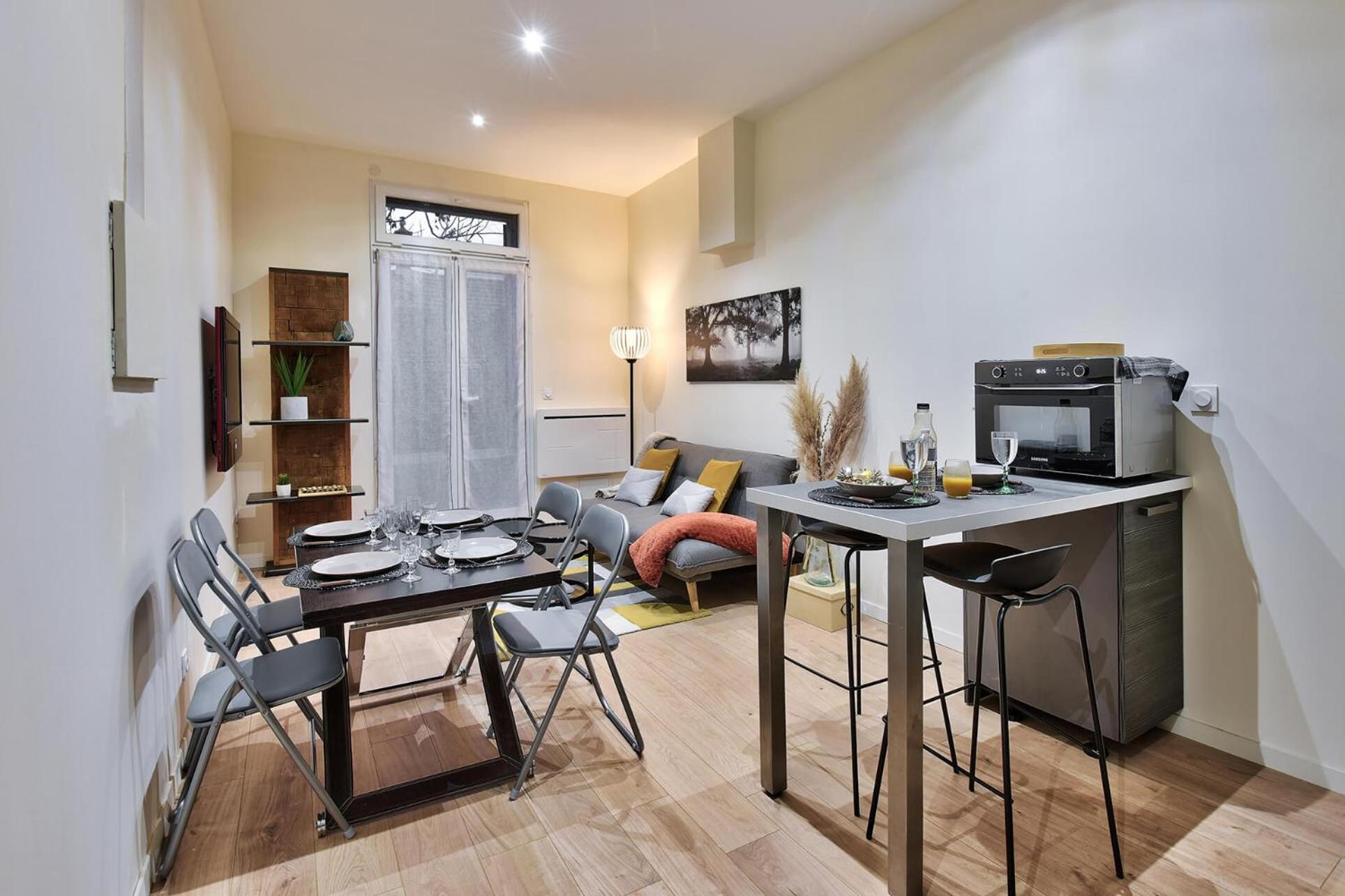 L'Appart Chic - Terrasse - Proche Lyon & Tram Βιλερμπάν Εξωτερικό φωτογραφία